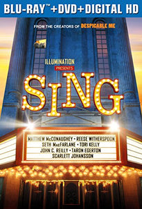 Sing (Blu-ray + DVD + Digital HD)